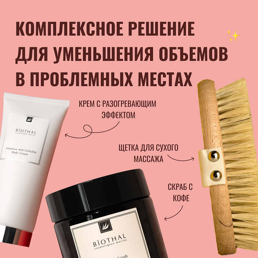 BIOTHAL Интенсивный крем антицеллюлит Intensive Anti Cellulite Body Cream – фото 3