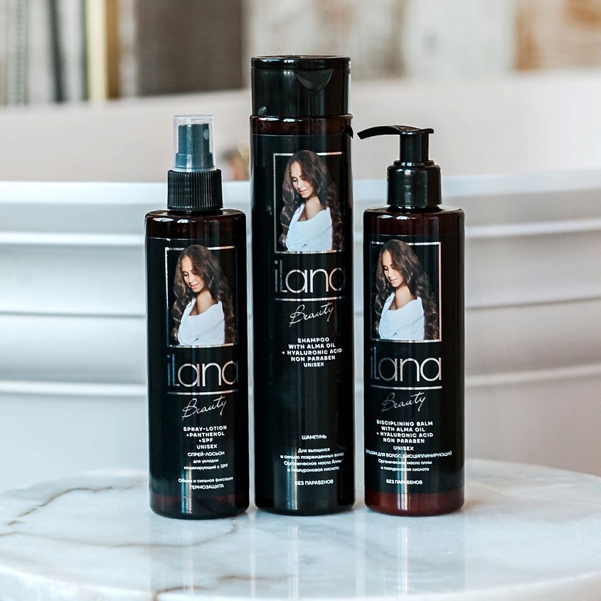 ILANA Шампунь для вьющихся и сильно поврежденных волос – фото 3