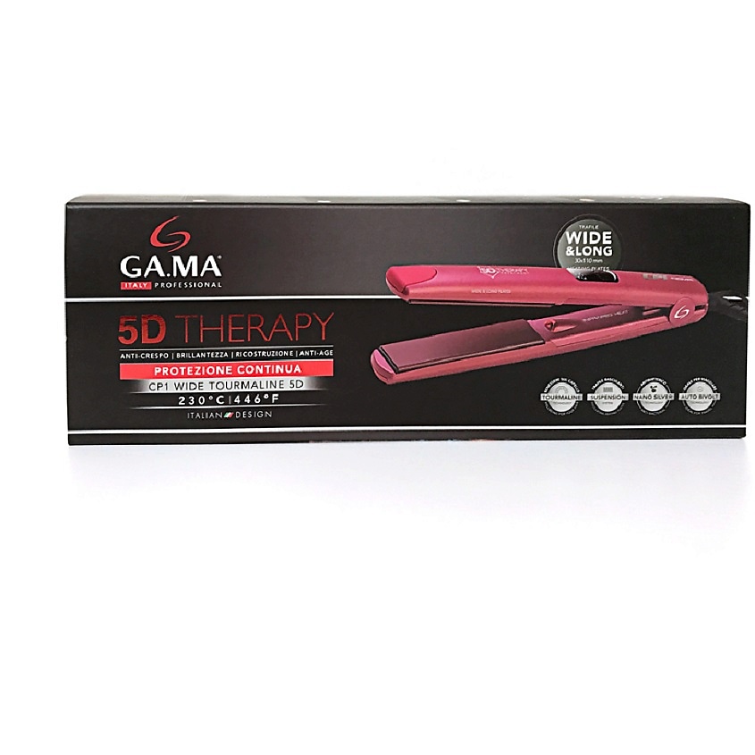 GA.MA ITALY Щипцы – выпрямитель для волос CP1 NOVA W&L PTC TOURMALINE 5D – HB – фото 2