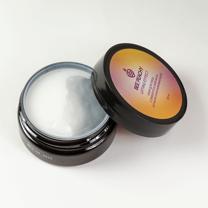 BEE PEACHY COSMETICS Bee Peachy Cosmetics Крем для лица с эффектом лифтинга ночной омолаживающий – фото 5