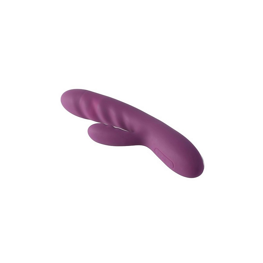SVAKOM Возвратно-поступательный вибратор со стимулятором клитора Avery Lilac – фото 3