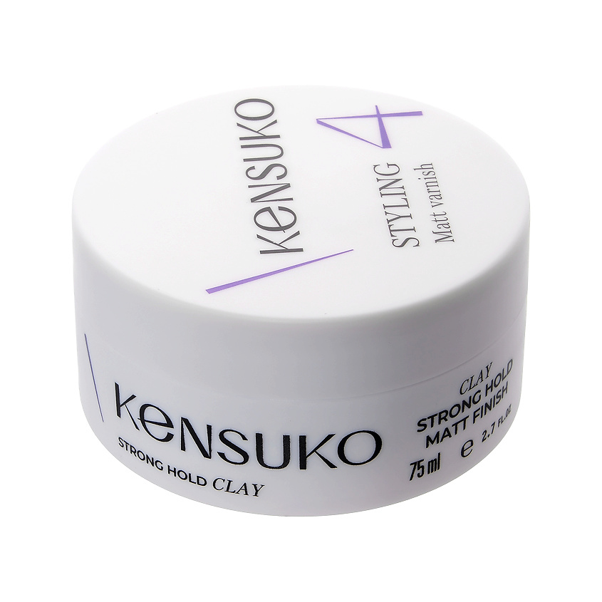KENSUKO Глина для укладки волос CREATE сильной фиксации – фото 4