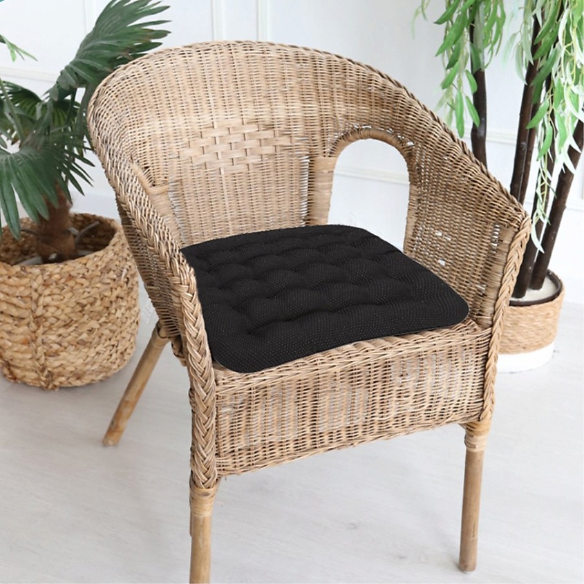 BIO TEXTILES Подушка на стул с лузгой грехичи с антискользящим покрытием ОРТО – фото 4