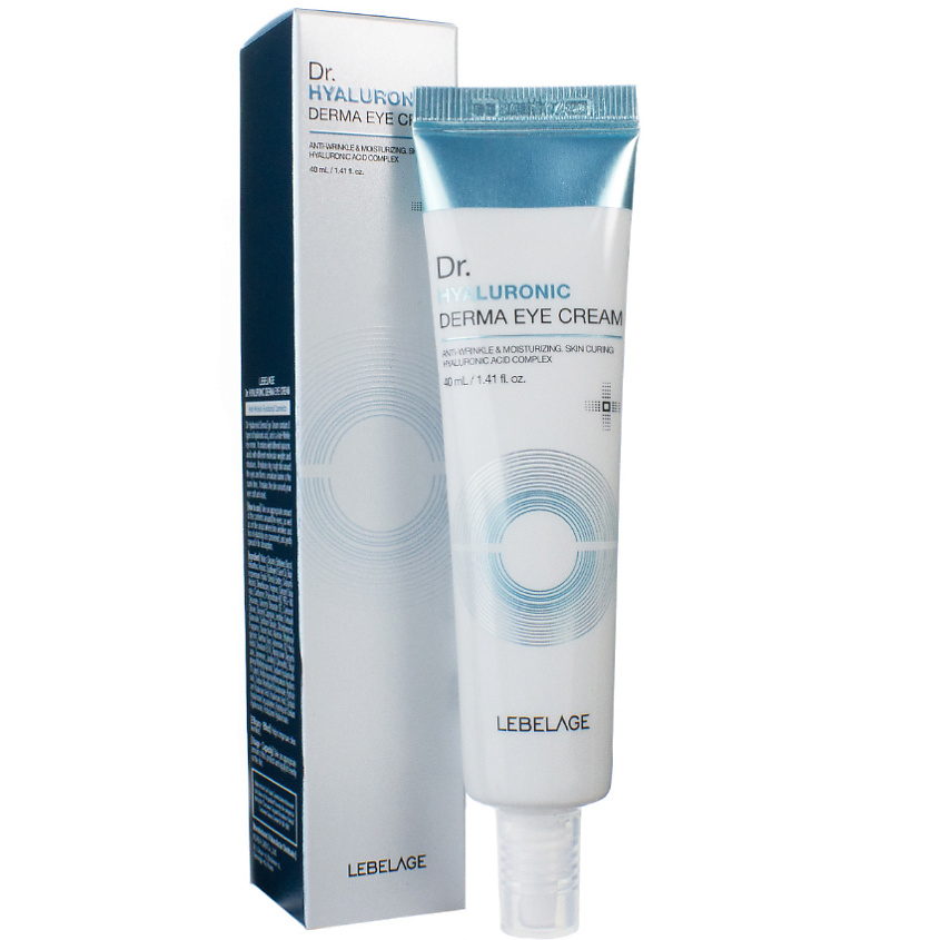 LEBELAGE Крем для глаз (век) с Гиалуроновой кислотой Derma Eye Cream Dr. Hyaluronic – фото 2
