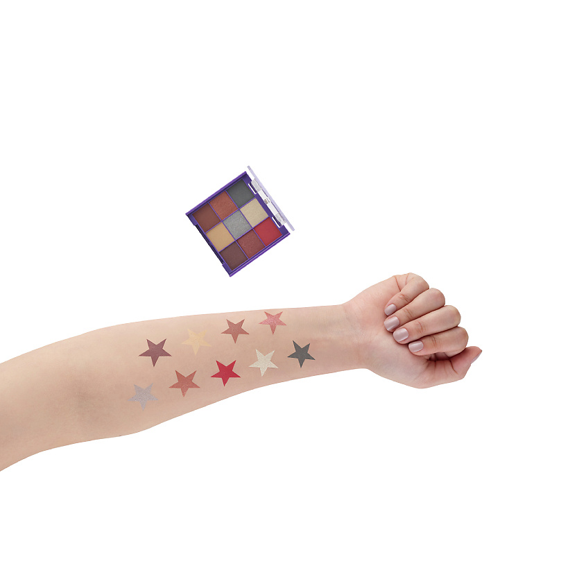 CALLISTA Палетка теней для век Multi Palette, № 102 Нюд Инспирэйшн 9х0,79 г – фото 3