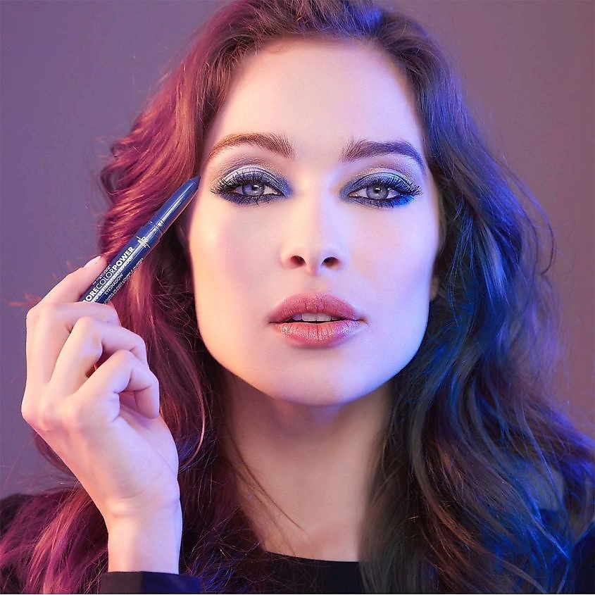 DEBORAH MILANO Тени карандаш стойкие 24ORE COLOR POWER EYESHADOW, № 09 ночной синий, 1,4 г – фото 4