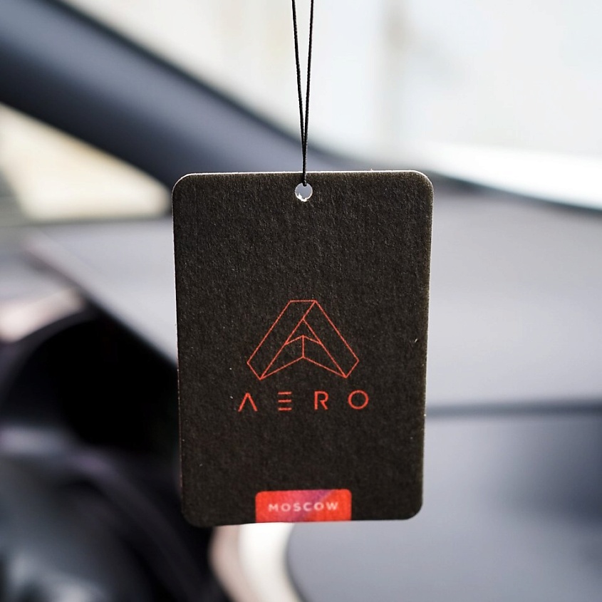 AERO Картонный ароматизатор для автомобиля "MOSCOW" – фото 3
