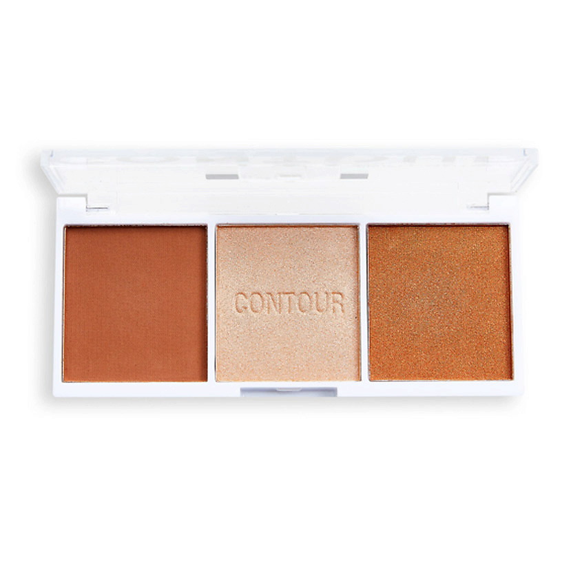 RELOVE REVOLUTION Палетка для контуринга лица Colour Play Contour Trio – фото 6