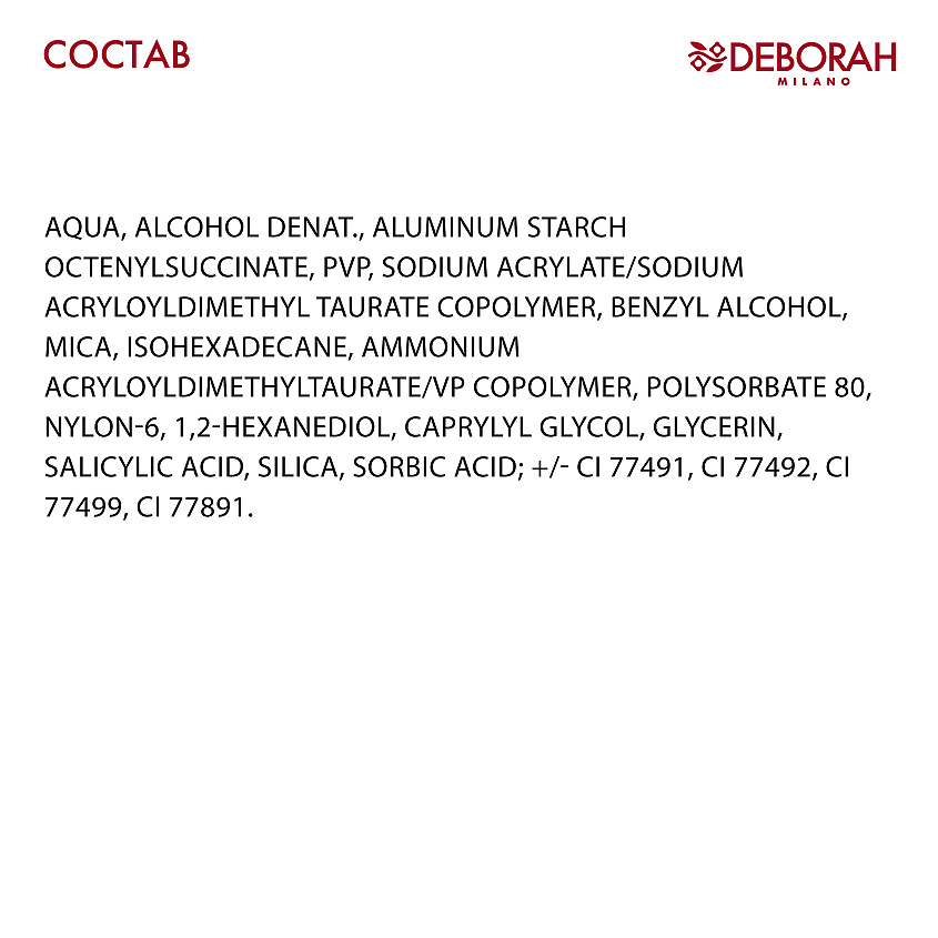 DEBORAH MILANO Тушь для бровей 24ORE BROW MASCARA – фото 2