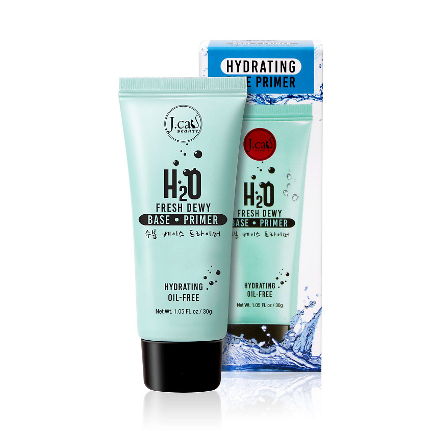 J. CAT BEAUTY Праймер для лица увлажняющий H20 Fresh Dewy Base Primer – фото 3