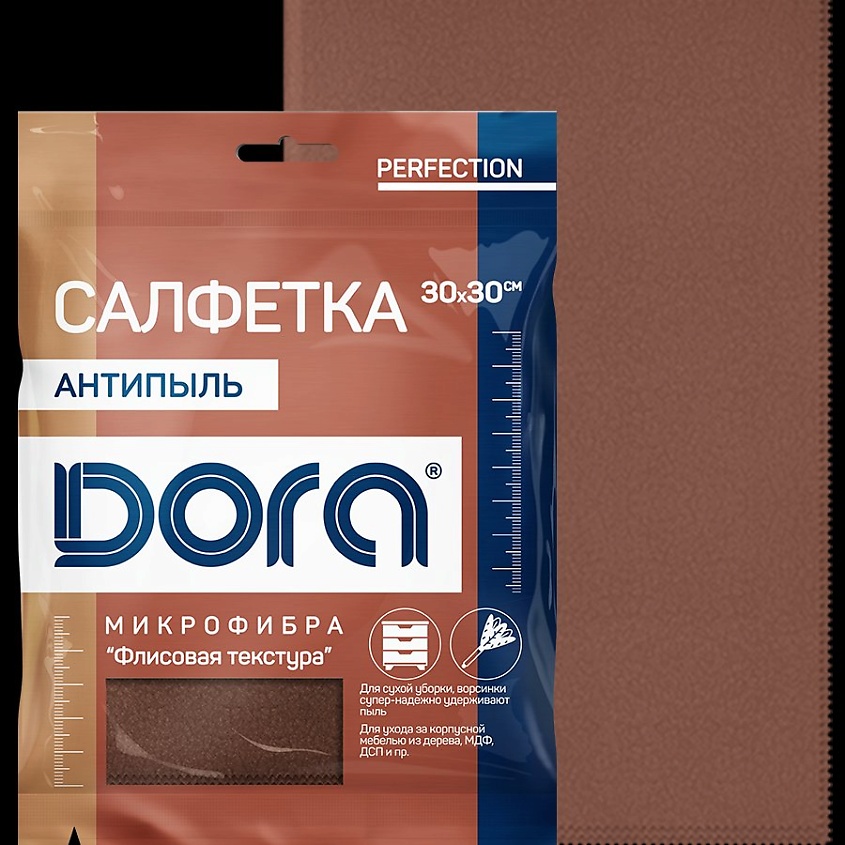 DORA Салфетка из микрофибры Антипыль – фото 3