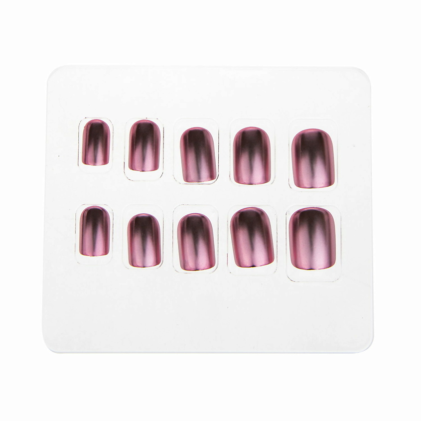 LUKKY Накладные ногти Mirror Pink – фото 3