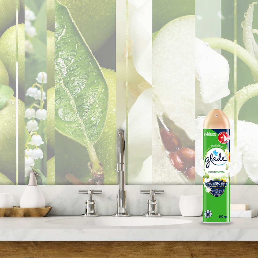 GLADE Освежитель воздуха Свежесть утра – фото 6