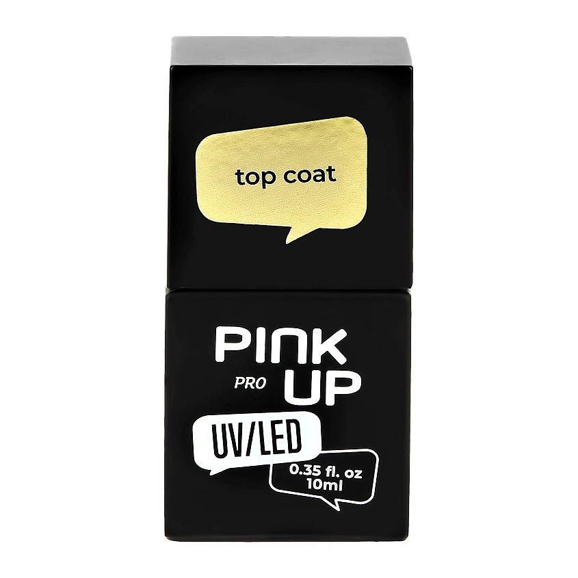 PINK UP Верхнее покрытие для ногтей PRO top coat – фото 4