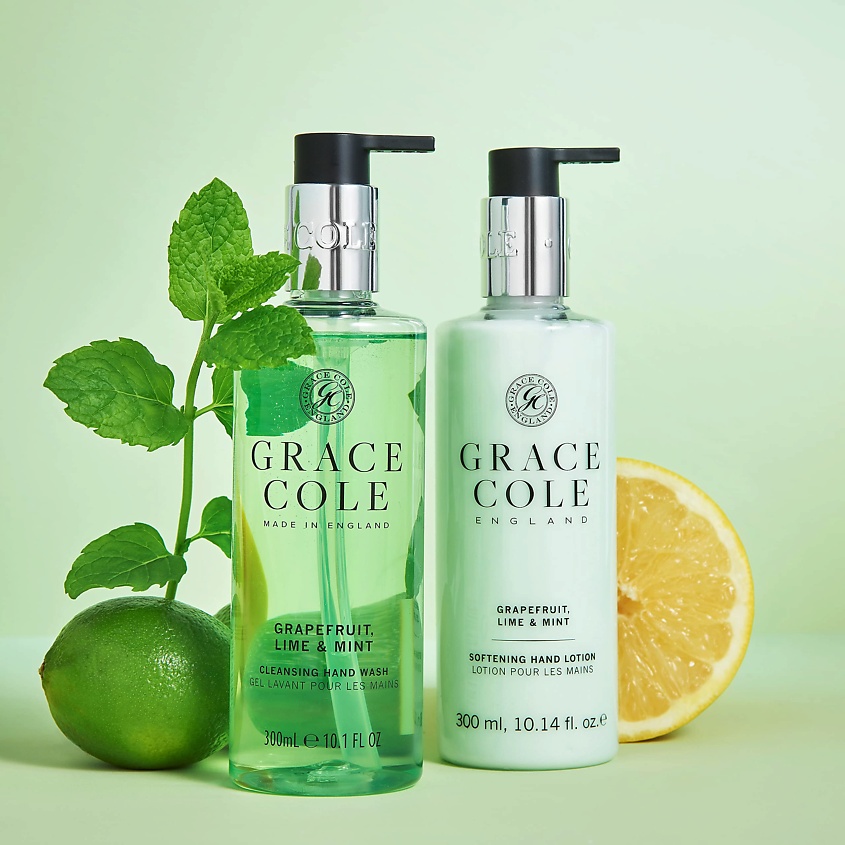 GRACE COLE Лосьон для тела и рук Грейпфрут, лайм и мята Grapefruit Lime & Mint – фото 3