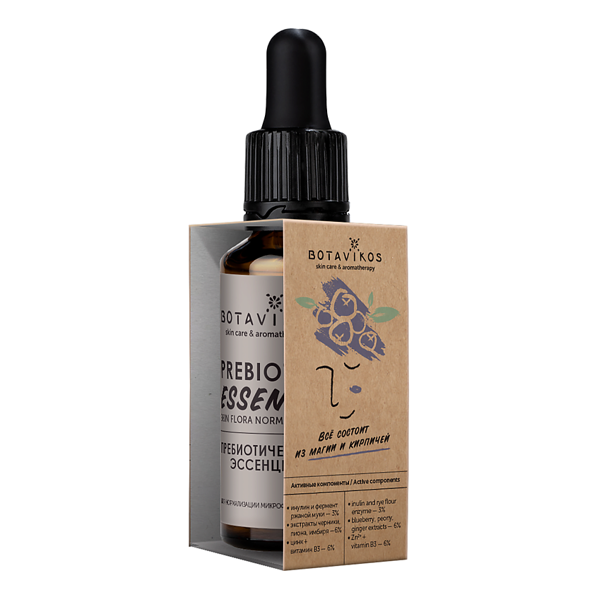 BOTAVIKOS Пребиотическая эссенция для нормализации микрофлоры кожи – фото 2