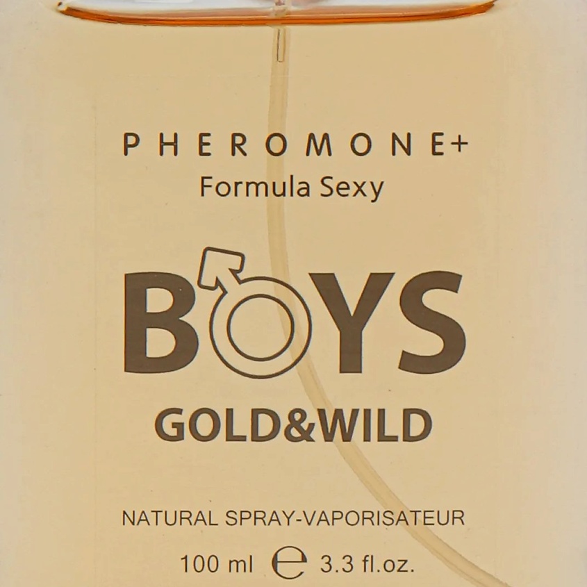 FORMULA SEXY Парфюмированный лосьон с феромонами Boys Gold & Wild древесные пряные – фото 2
