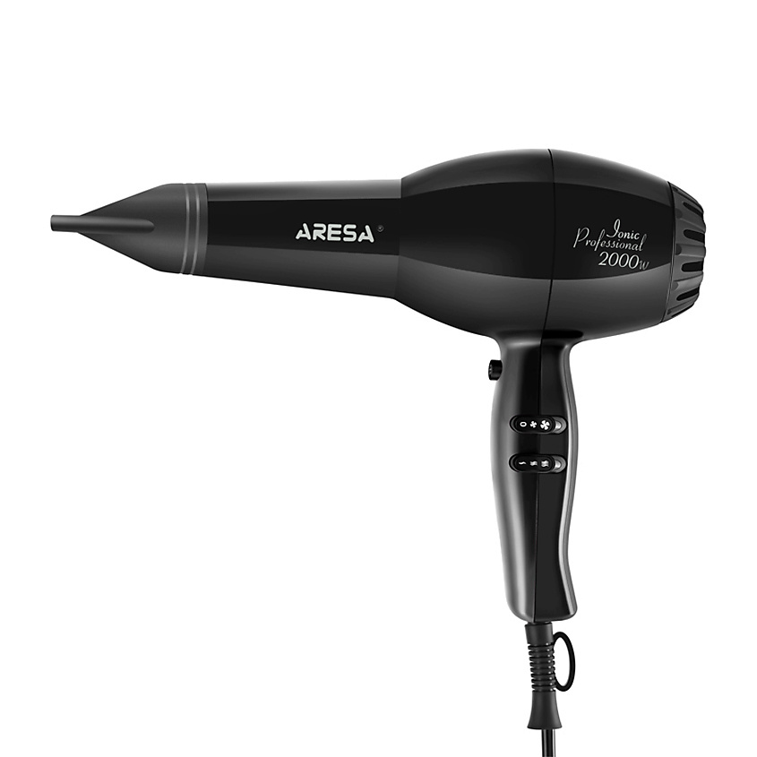 ARESA Фен электрический  AR-3219, профессиональный мотор, ионизация – фото 3