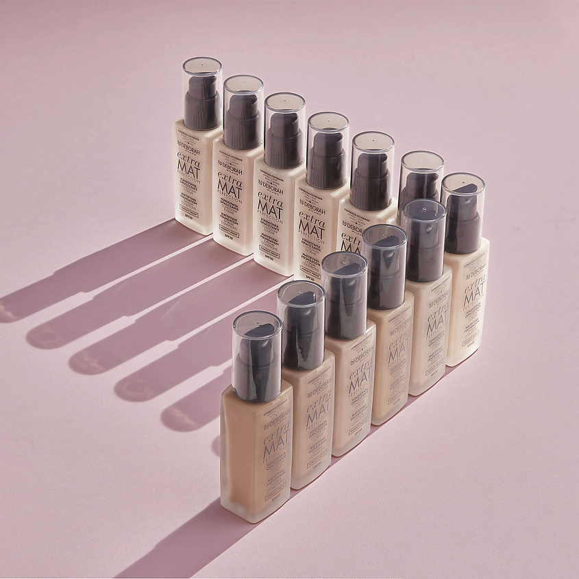 DEBORAH MILANO Тональная основа матирующая EXTRA MAT PERFECTION MATTIFYING FOUNDATION – фото 3