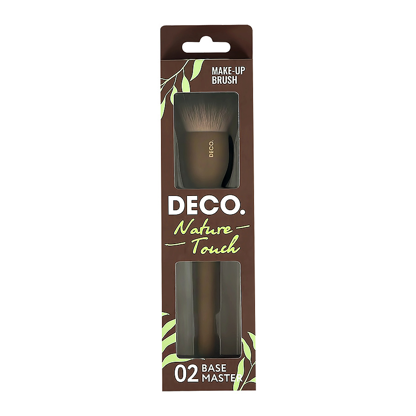 DECO. Кисть для тональной основы NATURE TOUCH 02 base master – фото 5