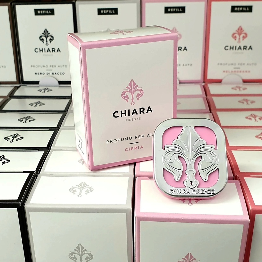 CHIARA FIRENZE Картридж для авто ароматизатора Черный виноград NERO DI BACCO – фото 3