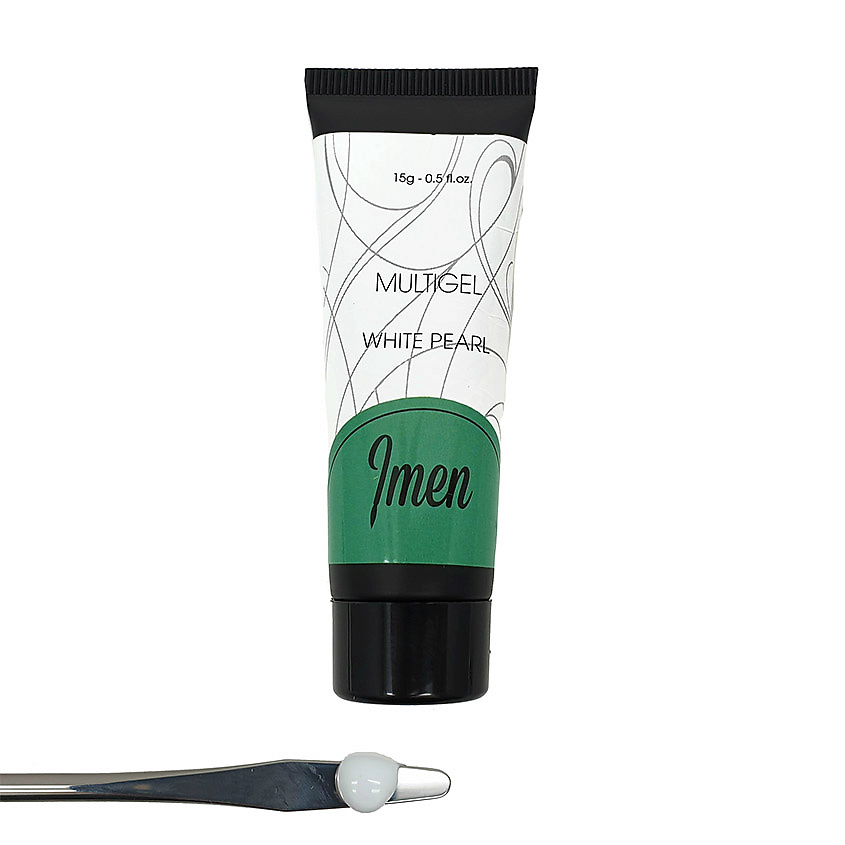IMEN Мультигель Белый Жемчужный Multigel White Pearl – фото 2