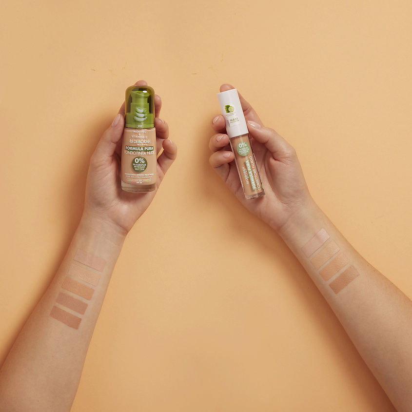 DEBORAH MILANO Тональная основа Formula Pura Nude Foundation – фото 7