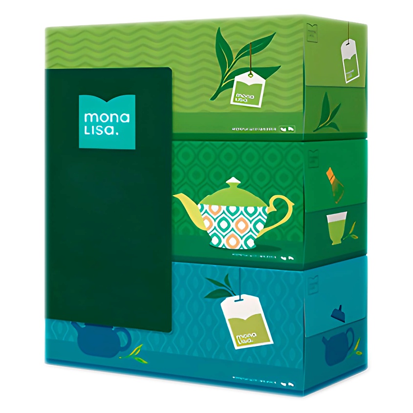 BELLAGIO Салфетки для лица "Green Tea" – фото 2