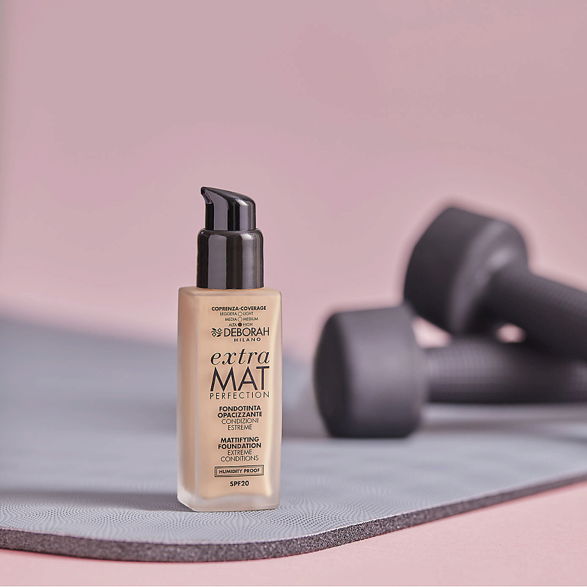 DEBORAH MILANO Тональная основа матирующая EXTRA MAT PERFECTION MATTIFYING FOUNDATION – фото 7