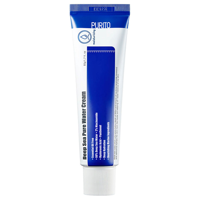 PURITO Увлажняющий крем для лица с морской водой Deep Sea Pure Water Cream – фото 1