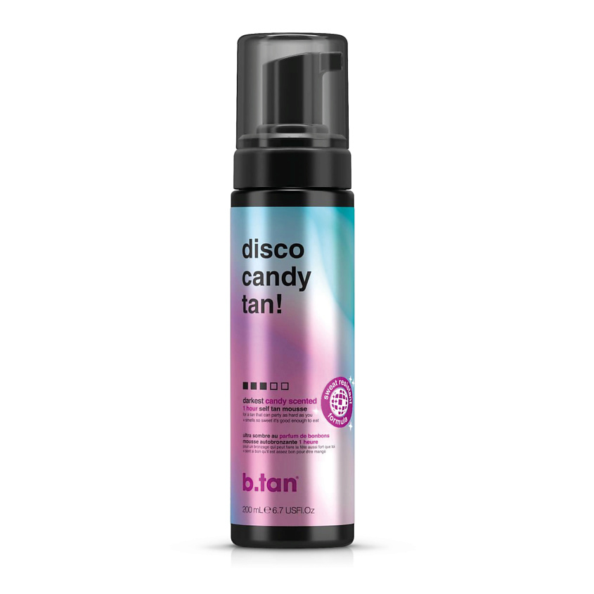 B.TAN Мусс-автозагар disco candy tan! self tan mousse – фото 2