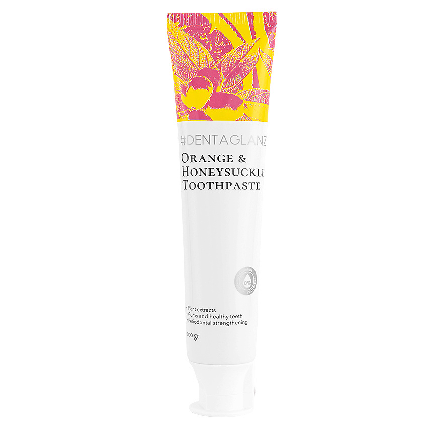 #DENTAGLANZ Зубная паста Апельсин и Жимолость Orange & Honey Honeysuckle Toothpaste – фото 1