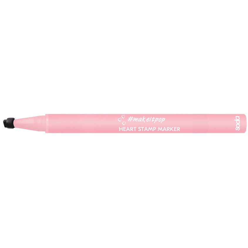 SODA HEART STAMP MARKER #makeitpop Маркер для глаз в форме сердца – фото 1