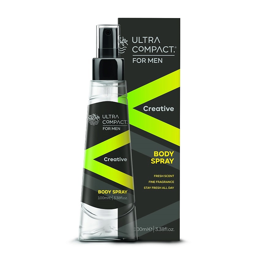 ULTRA COMPACT Парфюмированный спрей для тела для мужчин Креэтив – фото 1