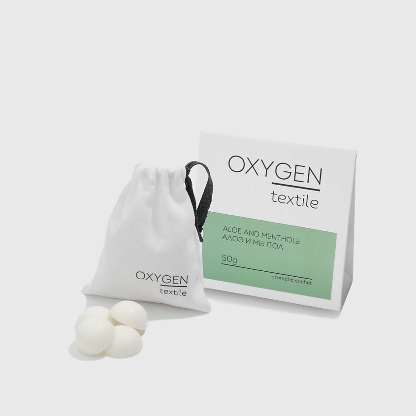 OXYGEN HOME Ароматическое саше Textile Алоэ и ментол – фото 2