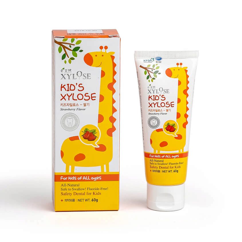 HANIL Зубная паста 'Hanil' с экстрактом клубники для детей 'XYLOSE KID'S Xylose Strawberry' – фото 1