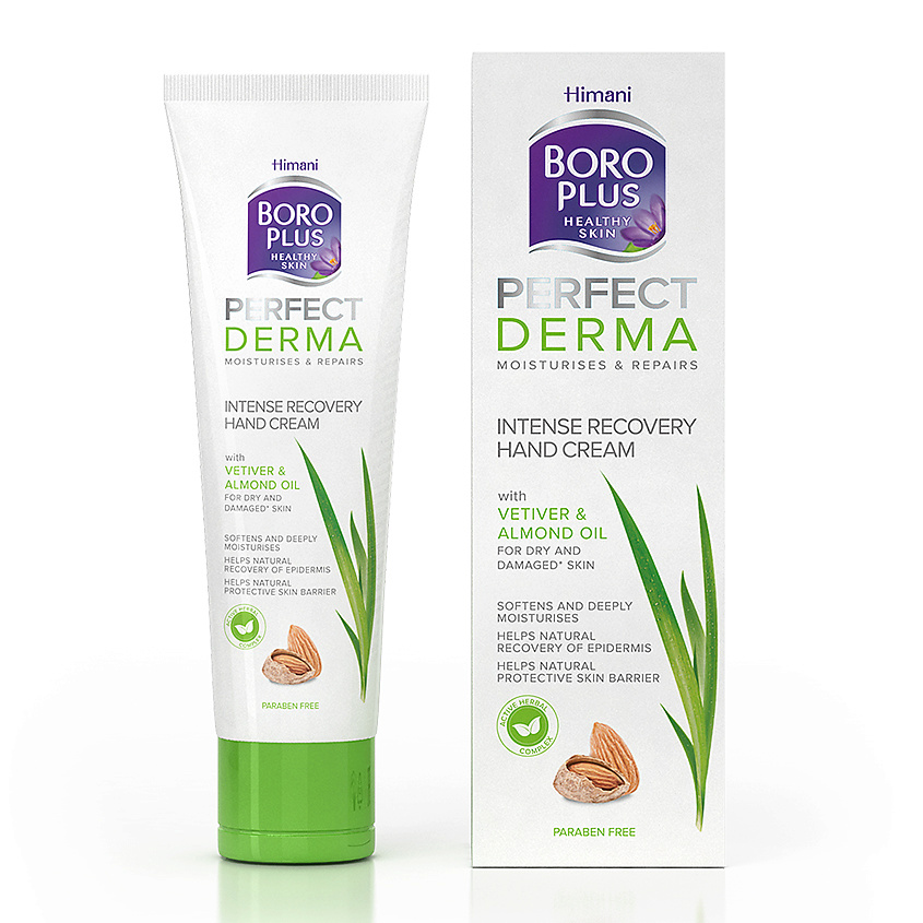 BOROPLUS Крем для рук "Интенсивное восстановление" Perfect derma – фото 1