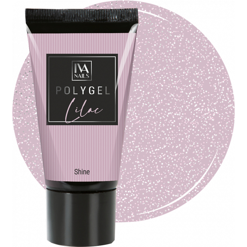 IVA NAILS Полигель для моделирования и укрепления ногтей Polygel Shine – фото 2
