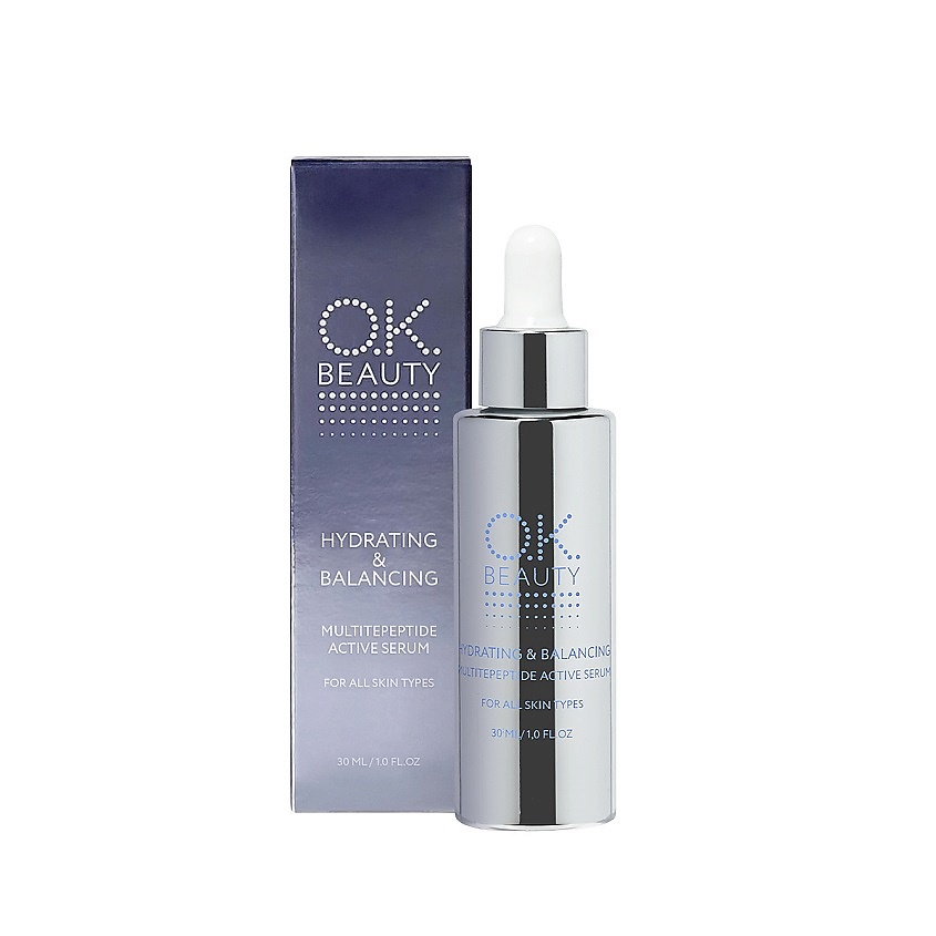 OK BEAUTY Сыворотка увлажняющая восстанавливающая c пептидным комплексом – фото 2