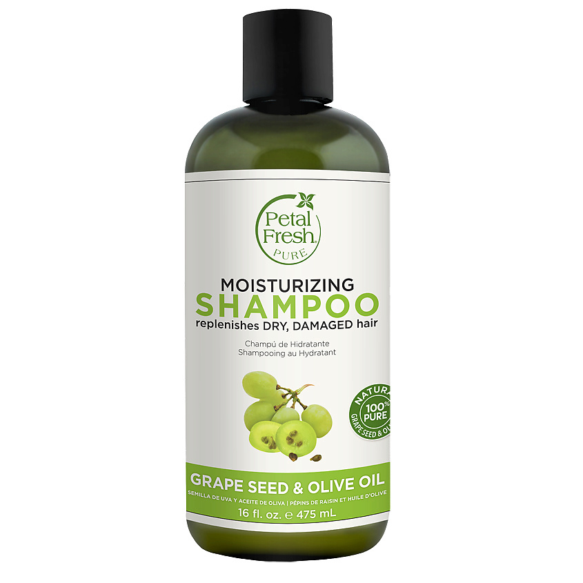 PETAL FRESH Шампунь для волос с семенами винограда и маслом оливы – фото 2