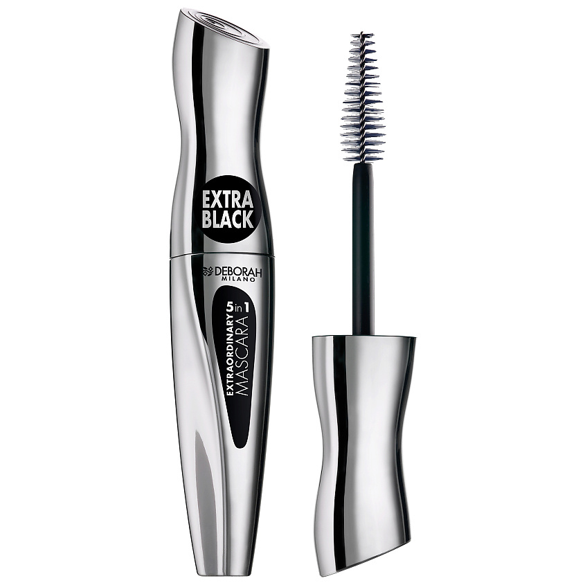 DEBORAH MILANO Тушь для ресниц 5 в 1 EXTRAORDINARY MASCARA 5 in 1 – фото 1