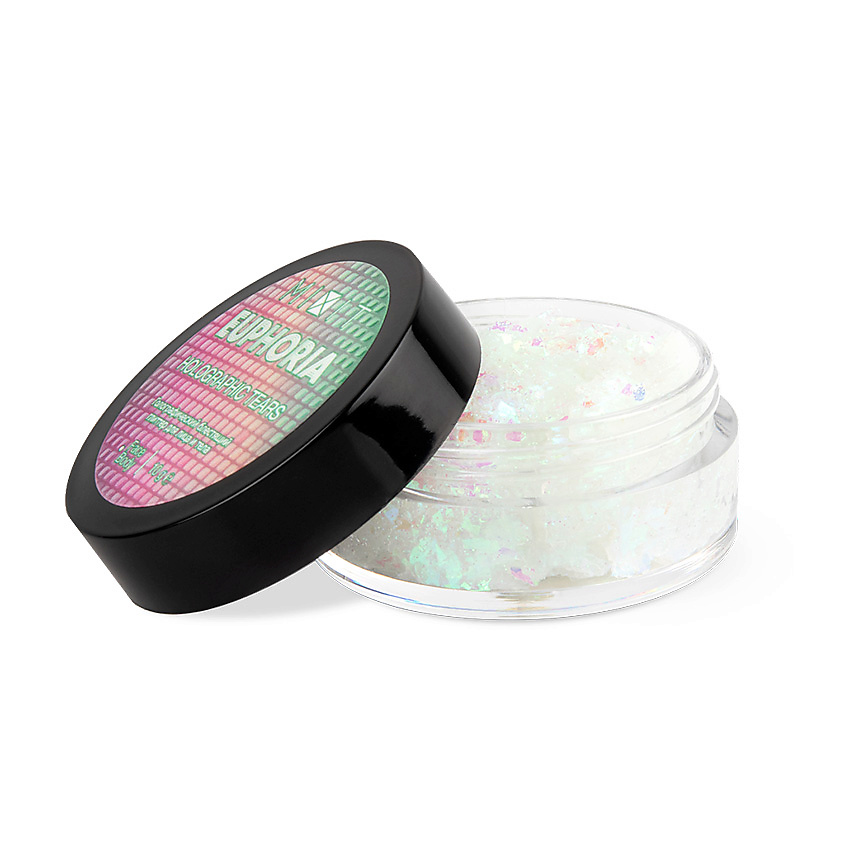 MIXIT Глиттер для лица и тела голографический блестящий Euphoria GLITTER FOR FACE AND BODY HOLOGRAPHIC BRILLIANT – фото 1