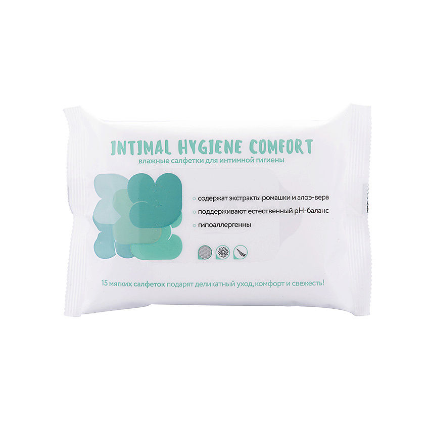 LOREN COSMETIC Влажные салфетки для интимной гигиены Intimal Hygiene Comfort – фото 2