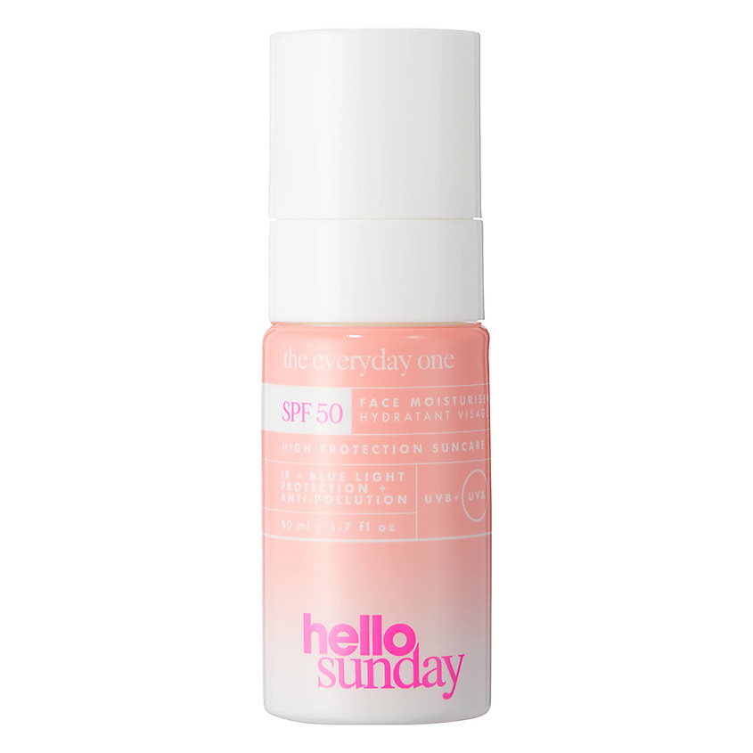 HELLO SUNDAY Крем для лица увлажняющий SPF 50 The Everyday One Face Moisturiser – фото 1