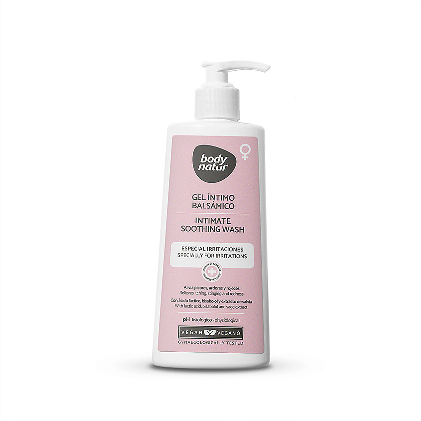 BODY NATUR Средство для интимной гигиены успокаивающее против раздражений Intimate Soothing Wash – фото 1