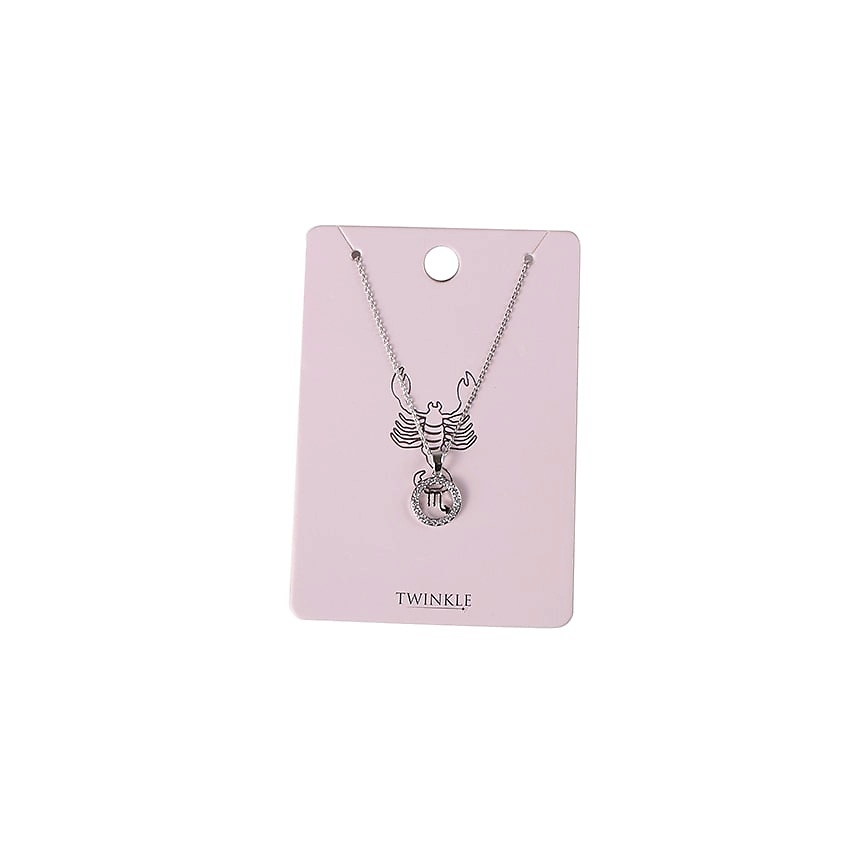 TWINKLE ZODIAC COLLECTION Подвеска с цепочкой "Скорпион" – фото 2