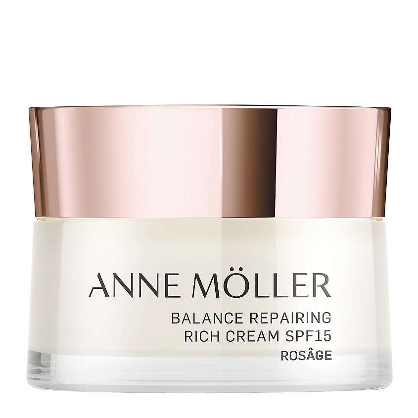 ANNE MOLLER Крем для лица питательный Rosage Balance Repairing Rich Cream SPF15 – фото 1