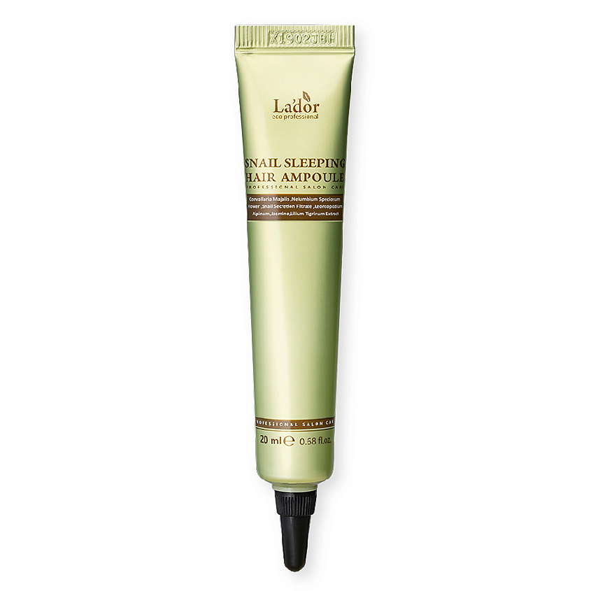 LADOR Сыворотка для волос ночная восстанавливающая Snail Sleeping Hair Ampoule – фото 1