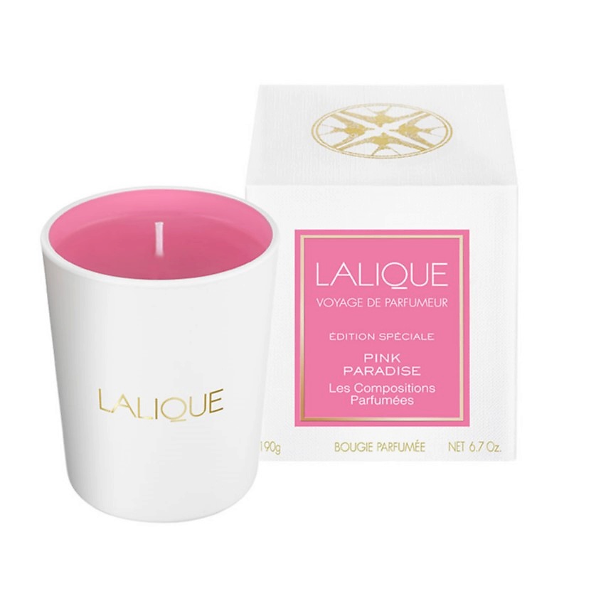 LALIQUE Свеча ароматическая Pink Paradise – фото 1