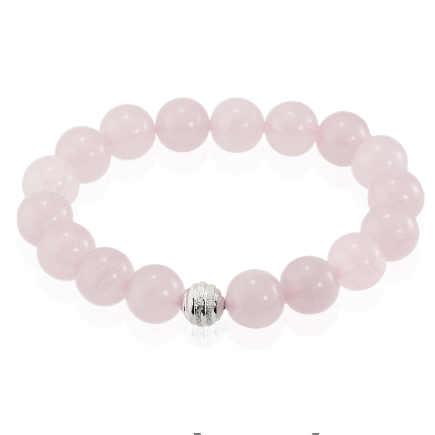 ALERIE-ACCESSORIES Браслет из натурального розового кварца Forever Rose – фото 1